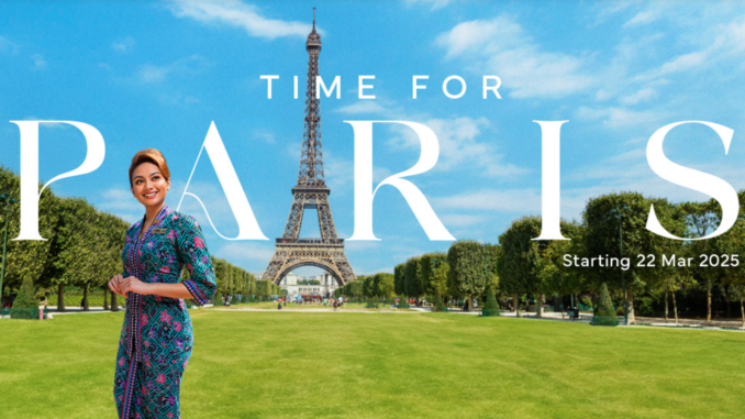 Direct flights from Malaysia to Paris